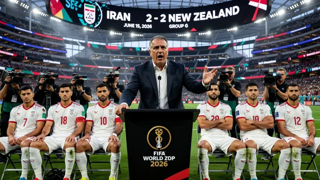 Iran Coach Ghalenoei Calls His Side the Most Oppressed Team at the 2026 World Cup
