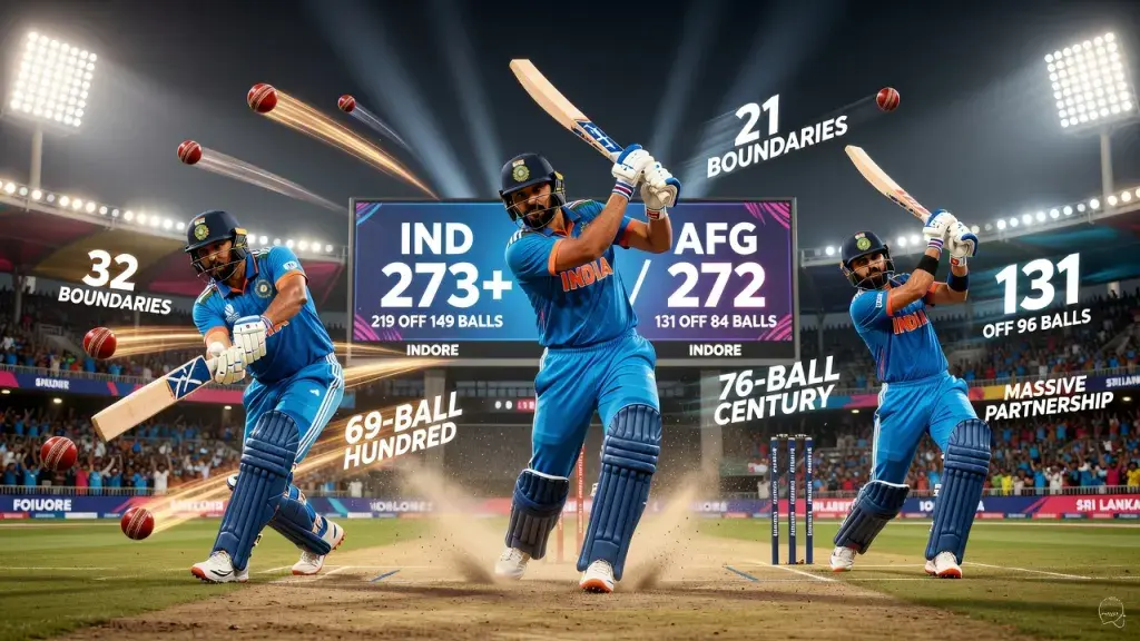 India's ODI Captains Who Delivered the Fastest Hundreds Under Pressure