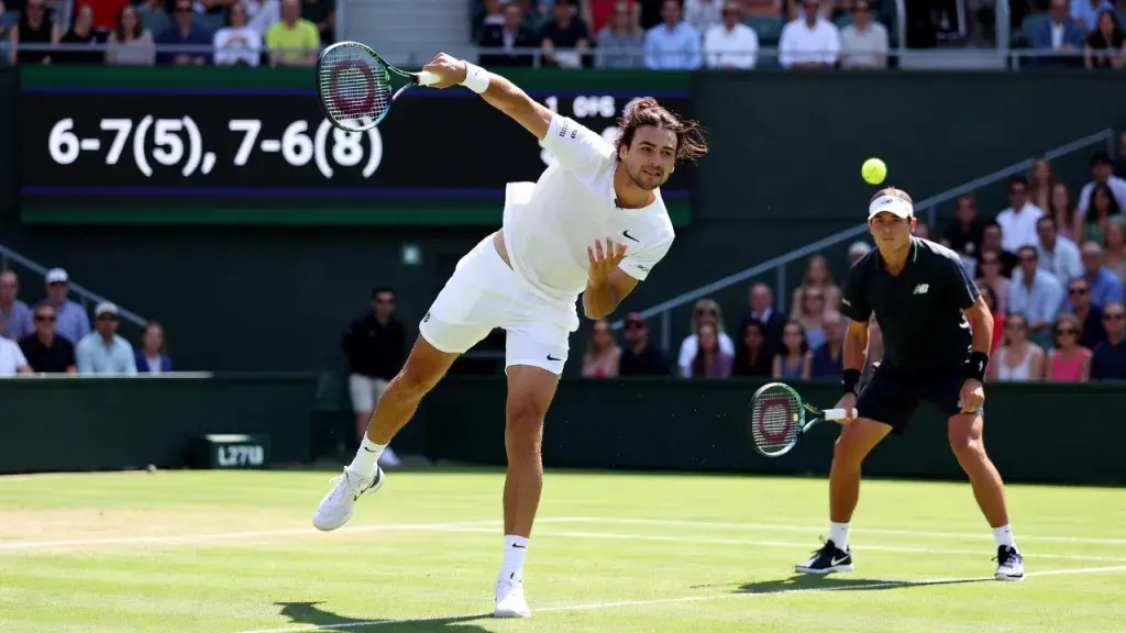 Fritz Saves Match Point to Finally Halt Shelton's Winning Run in Halle