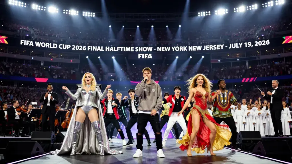 Justin Bieber Joins Madonna, Shakira and BTS to Headline World Cup 2026 Final Show