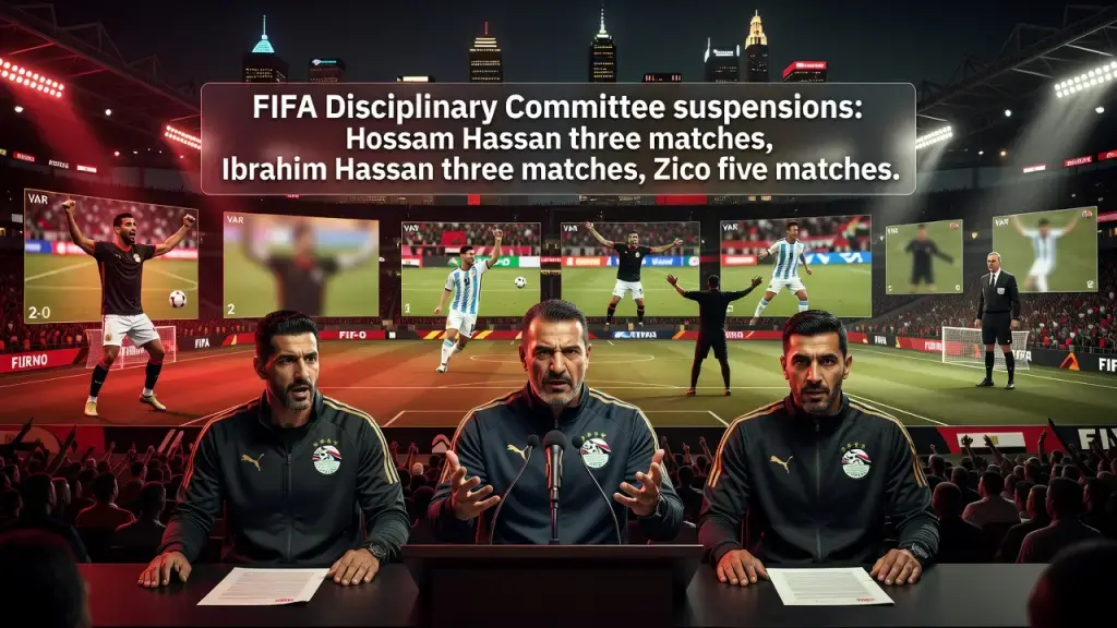 FIFA Bans Egypt's Hassan Brothers and Zico Over Referee Row