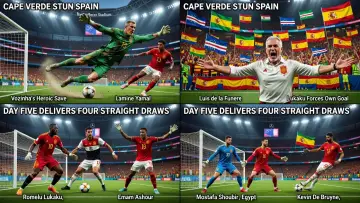 Cape Verde Stun Spain as Day Five Delivers Four Straight Draws